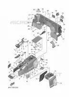 SIDE COVER 3 for Yamaha WOLVERINE 2024
