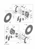 FRONT BRAKE CALIPER for Yamaha WOLVERINE 2024