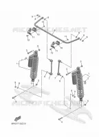 REAR SHOCK ABSORBER for Yamaha WOLVERINE 2024