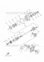 CROSS SHAFT for Yamaha GRIZZLY 2024