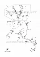 FRONT BRAKE MASTER CYLINDER for Yamaha GRIZZLY 2024