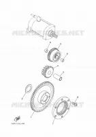 STARTER CLUTCH for Yamaha GRIZZLY 2024
