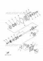 CROSS SHAFT for Yamaha GRIZZLY 2024