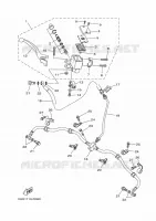 FRONT BRAKE MASTER CYLINDER for Yamaha GRIZZLY 2024