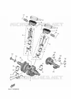 CRANKSHAFT / PISTON for Yamaha WOLVERINE 2024