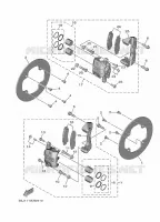 FRONT BRAKE CALIPER for Yamaha WOLVERINE 2024