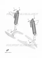 REAR SHOCK ABSORBER for Yamaha WOLVERINE 2024