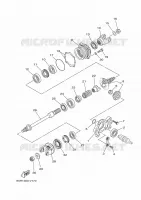 CROSS SHAFT for Yamaha KODIAK 2024