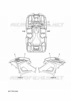 STICKER for Yamaha KODIAK 2024