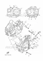 CRANKCASE for Yamaha KODIAK 2023