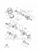 CRANKSHAFT / PISTON for Yamaha KODIAK 2023