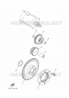 STARTER CLUTCH for Yamaha KODIAK 2023