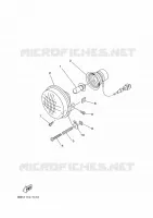 HEADLIGHT for Yamaha KODIAK 2023