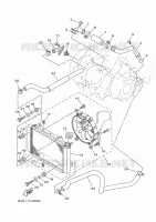 RADIATOR / HOSES for Yamaha KODIAK 2023