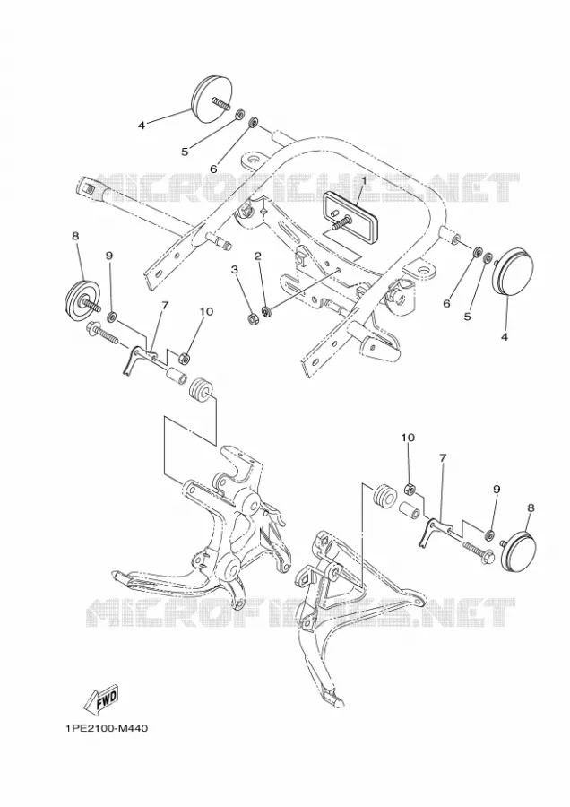 ELECTRICAL 2 Yamaha QUAD 700 2023 RAPTOR  YF70RSP / YFM700R