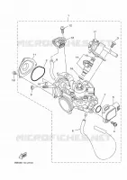 THROTTLE BODY for Yamaha KODIAK 2022