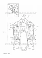 STICKER / LABEL 1 for Yamaha YFZ 2022