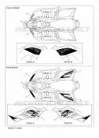 STICKER for Yamaha YFZ 2022