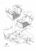 STAND / FOOTREST for Yamaha KODIAK 2021