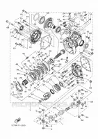 FINAL DRIVE SHAFT / GEAR COUPLING for Yamaha KODIAK 2021