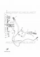 HANDLEBAR & CABLES for Yamaha KODIAK 2021
