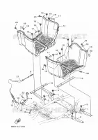 STAND / FOOTREST for Yamaha KODIAK 2021