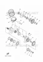 CRANKSHAFT / PISTON for Yamaha KODIAK 2021