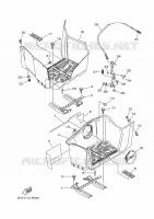 STAND / FOOTREST for Yamaha KODIAK 2021