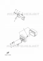 TAIL LIGHT for Yamaha KODIAK 2021
