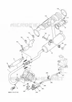 EXHAUST for Yamaha KODIAK 2021