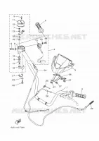HANDLEBAR & CABLES for Yamaha KODIAK 2021