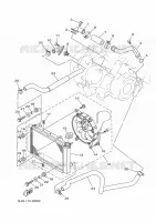 RADIATOR / HOSES for Yamaha KODIAK 2021