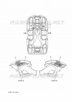 STICKER for Yamaha KODIAK 2021