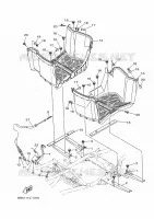 STAND / FOOTREST for Yamaha KODIAK 2020