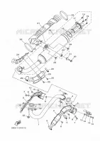 EXHAUST for Yamaha GRIZZLY 2020