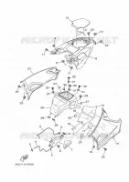 SIDE COVER for Yamaha GRIZZLY 2020