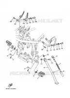 STAND / FOOTREST for Yamaha XT 2025