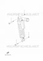 REAR SHOCK ABSORBER for Yamaha TENERE 2025