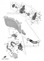 WATERPUMP / HOSES for Yamaha R9 2025