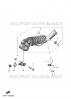 REAR SHOCK ABSORBER for Yamaha R9 2025