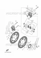 FRONT BRAKE CALIPER for Yamaha MT 2025