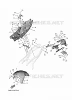 FENDER for Yamaha MT 2025