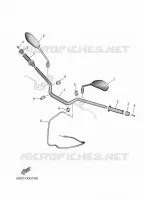 HANDLEBAR & CABLES for Yamaha MT 2025