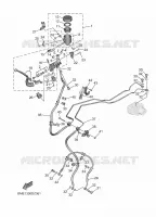 FRONT BRAKE MASTER CYLINDER for Yamaha MT 2025
