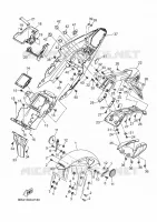 FENDER for Yamaha R3 2025