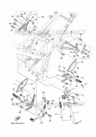 STAND / FOOTREST for Yamaha R3 2025