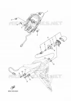 TAIL LIGHT for Yamaha R3 2025