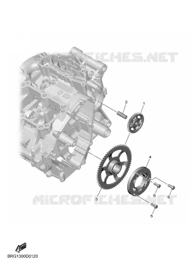 STARTER CLUTCH Yamaha MOTO 300 2025 MT  MTN320-A