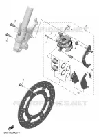 FRONT BRAKE CALIPER for Yamaha MT 2025