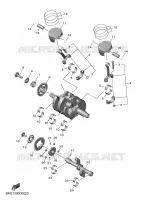 CRANKSHAFT / PISTON for Yamaha MT 2025